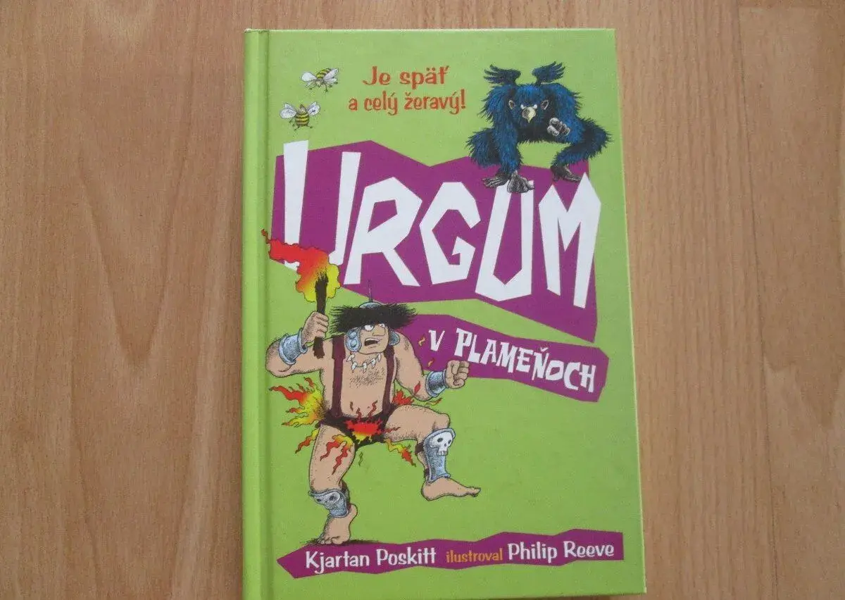 Knihu Urgum v plameňoch
