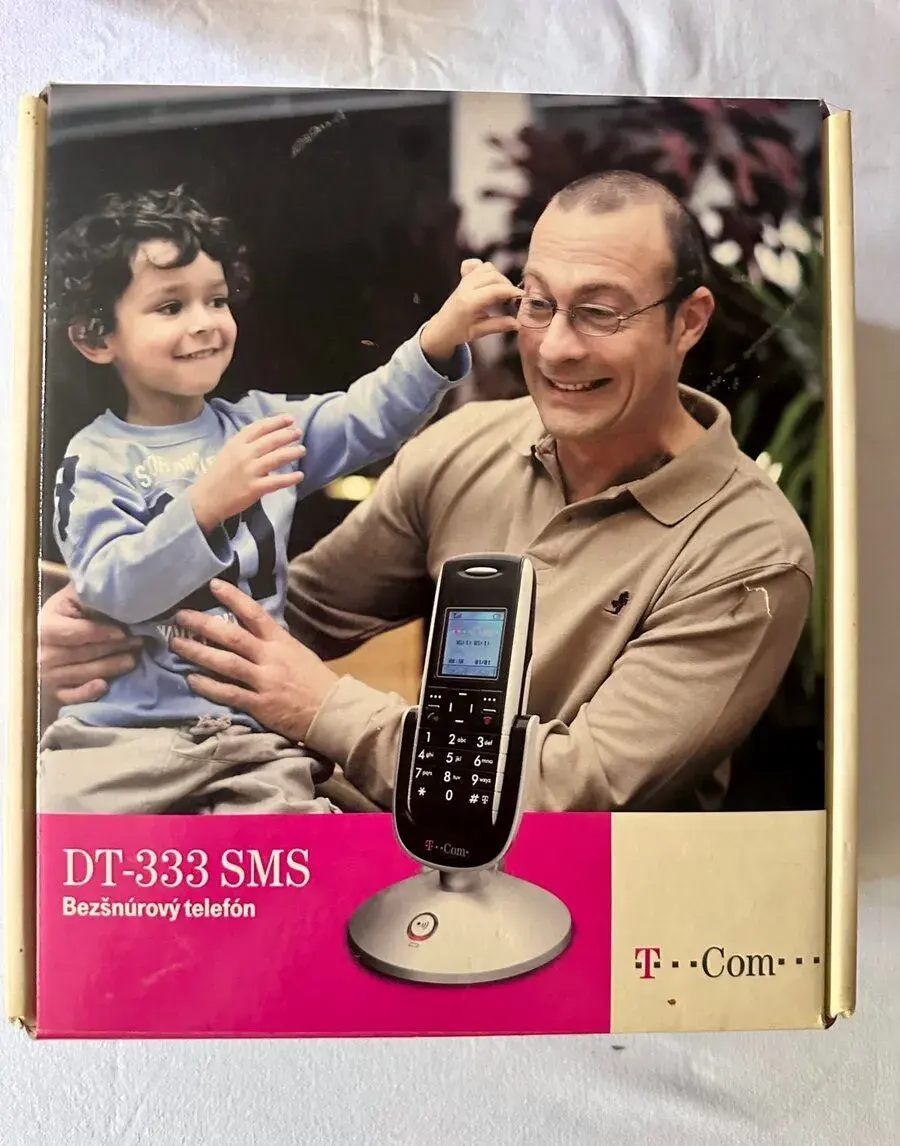 T-Com DT-333 SMS – SENIOR - bezšnúrový telefón, nepoužívaný