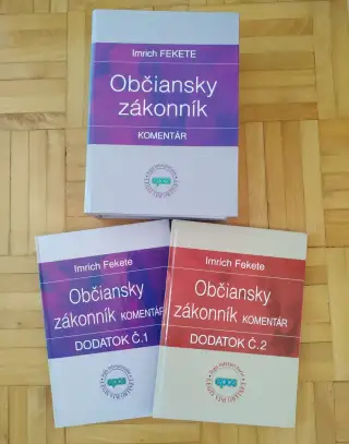 Občiansky zákonník Komentár+ 2 dodatky, Fekete