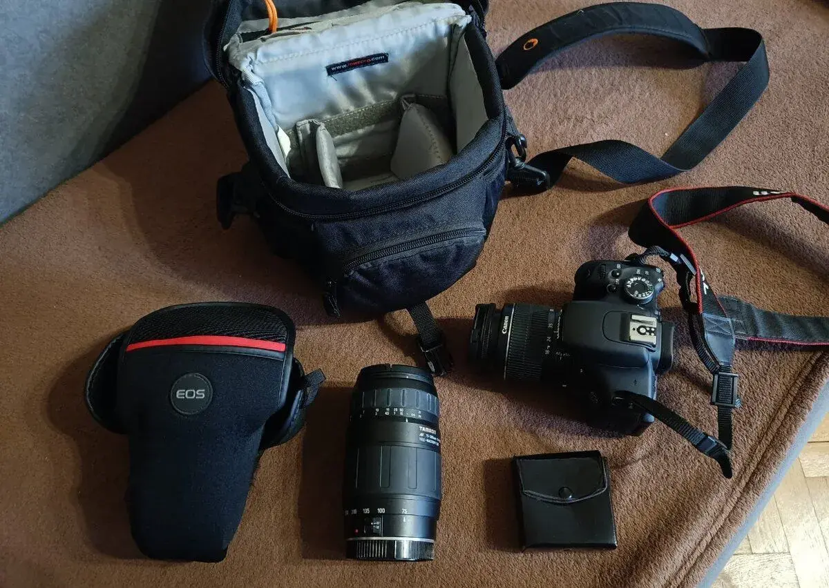 Canon EOS 600D + 2 objektívy + kompletná výbava