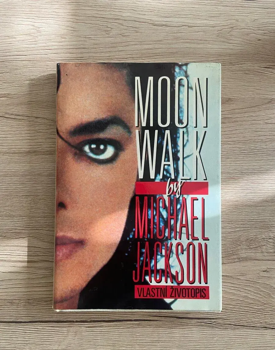 Michael Jackson – Moonwalk (1. české vydanie, 1990)