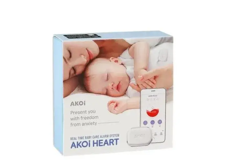 Nový prenosný mini monitor dieťaťa AKOi HEART 3v1