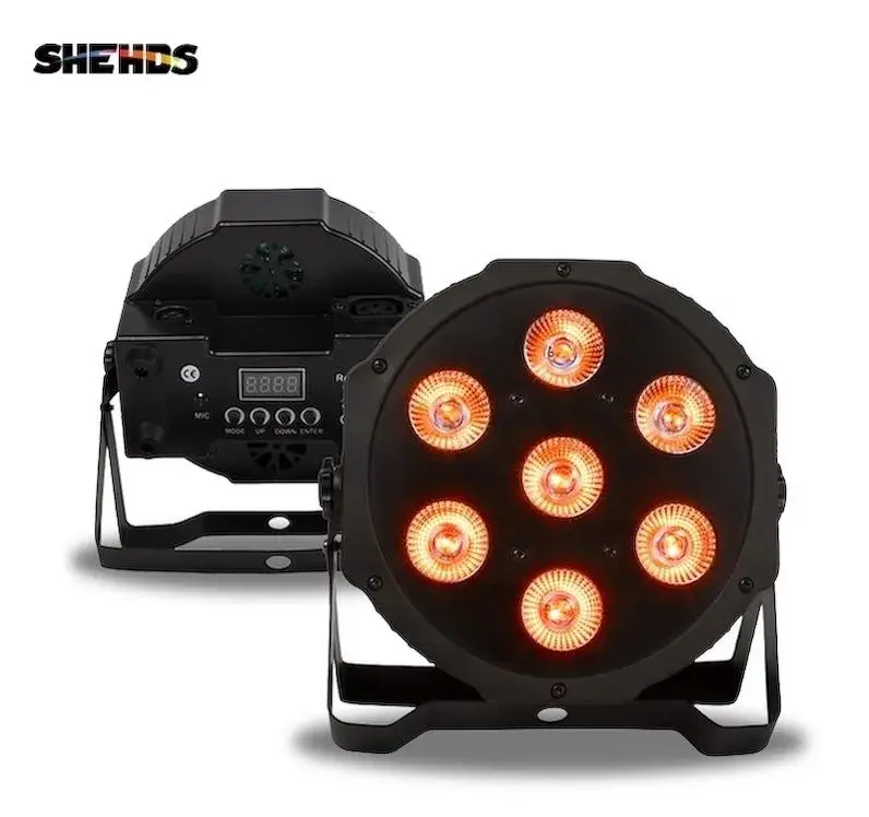 Výkonné Led par RGBW svetlá