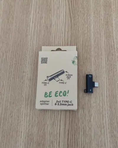 Adaptér 2v1 USB-C Mobilnet