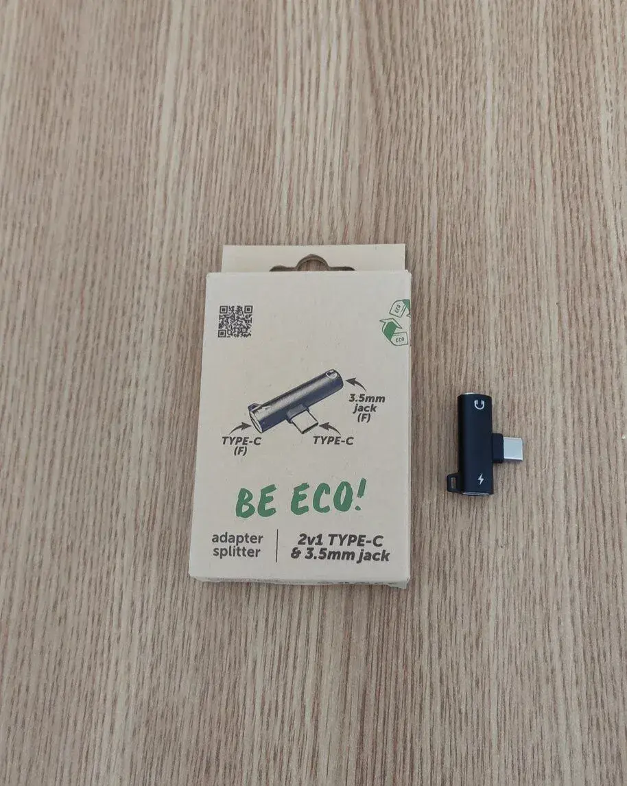 Adaptér 2v1 USB-C Mobilnet