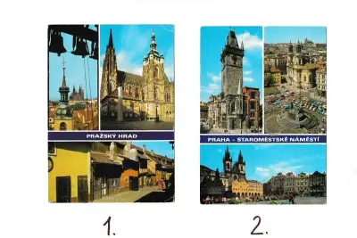 Pohľadnice Praha