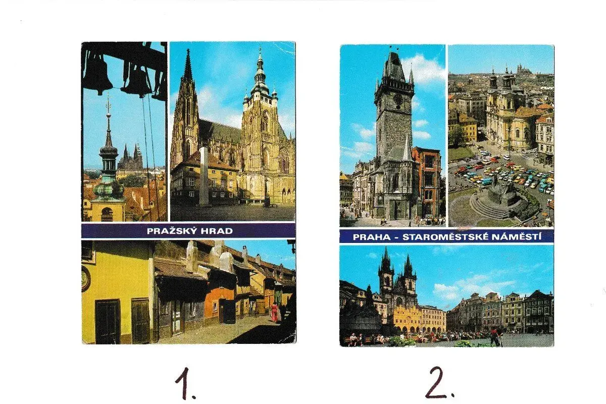 Pohľadnice Praha