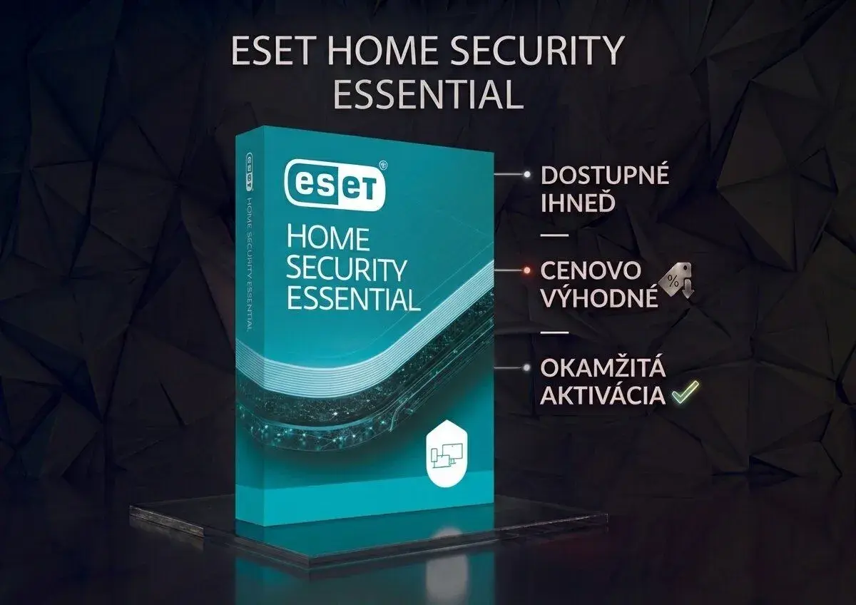 [✅HNEĎ] ESET Home ESSENTIAL [3 ROKY/1PC]