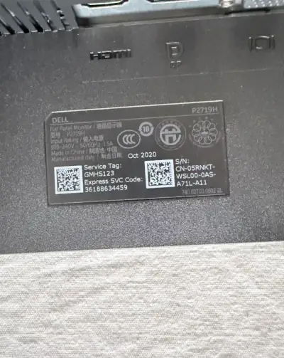 27" IPS Monitor Dell P2719H – ako nový, Full HD