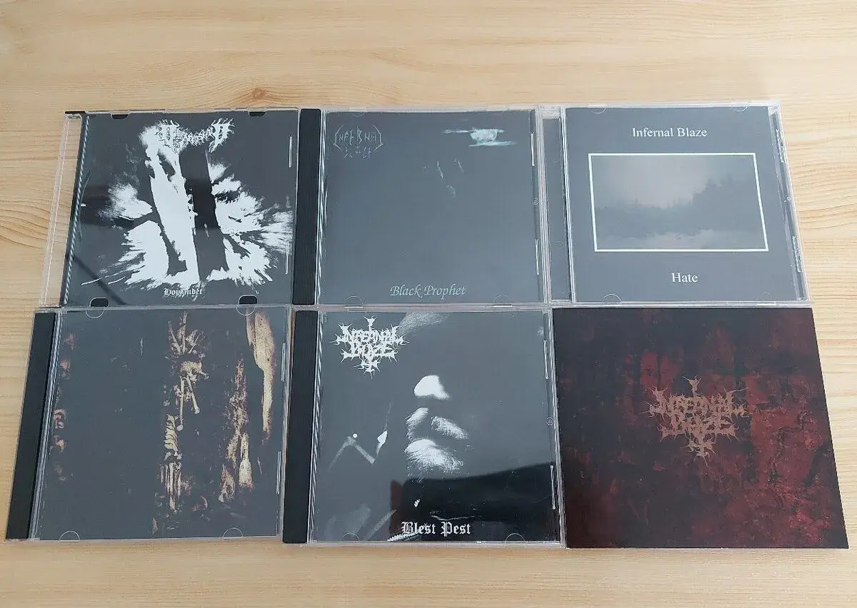 Black Metal CDs INFERNAL BLAZE + Dodsvartskald