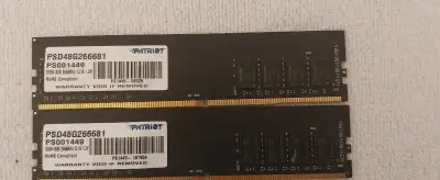 DDR4 2x8GB 16GB Kit 2666mhz Patriot