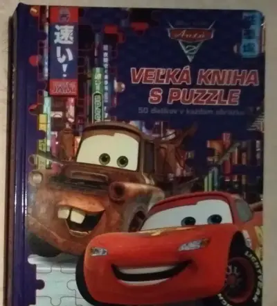 Auta - Velká kniha puzzle + Draky (kniha s puzzle)