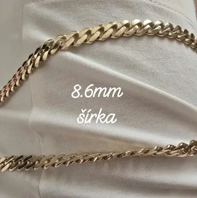 Zlatá retiazka 23.50g, 8.6 mm ,ZLATO 585