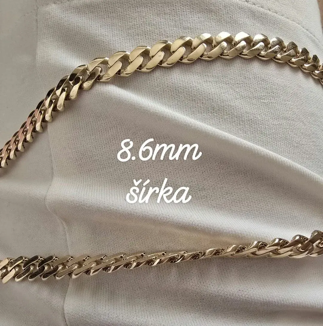 Zlatá retiazka 23.50g, 8.6 mm ,ZLATO 585