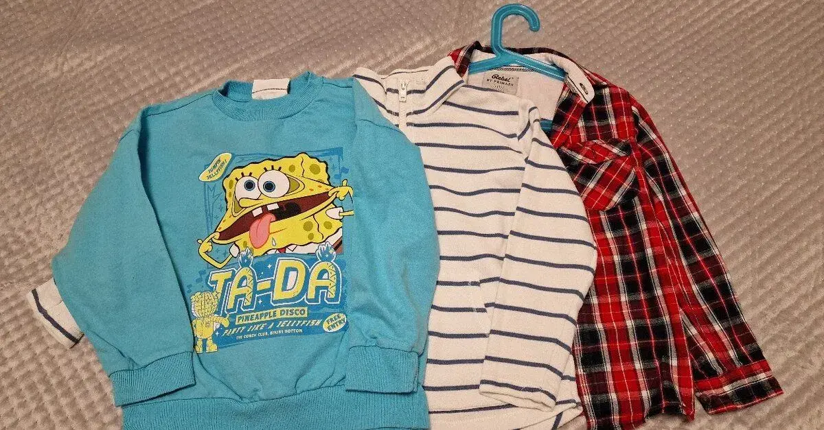 Sada oblečenia - 2xmikina, košieľka- Lindex, Primark, Sinsay
