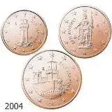 Euro centy 1+2+5 v Bankovej UNC kvalite
