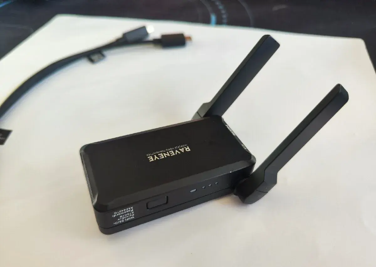 DJI Raveneye video prenos