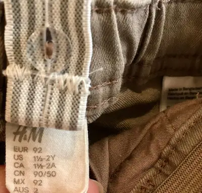 Nohavice a košeľu H&M v. 92