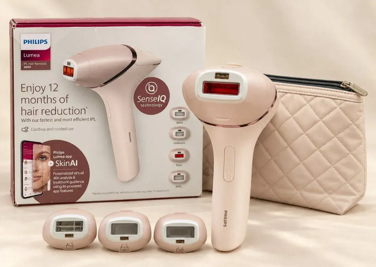 Philips Lumea IPL 9900 SenseIQ BRI976/00, 4 nástavce, ako no