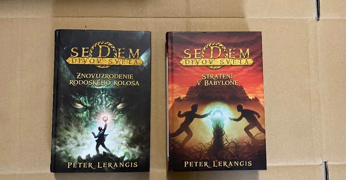 Knižná séria fantasy Seden divov sveta