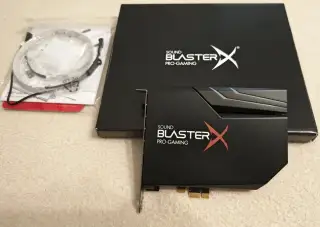 Creative Sound BlasterX AE-5 Plus PRO-Gaming, stav