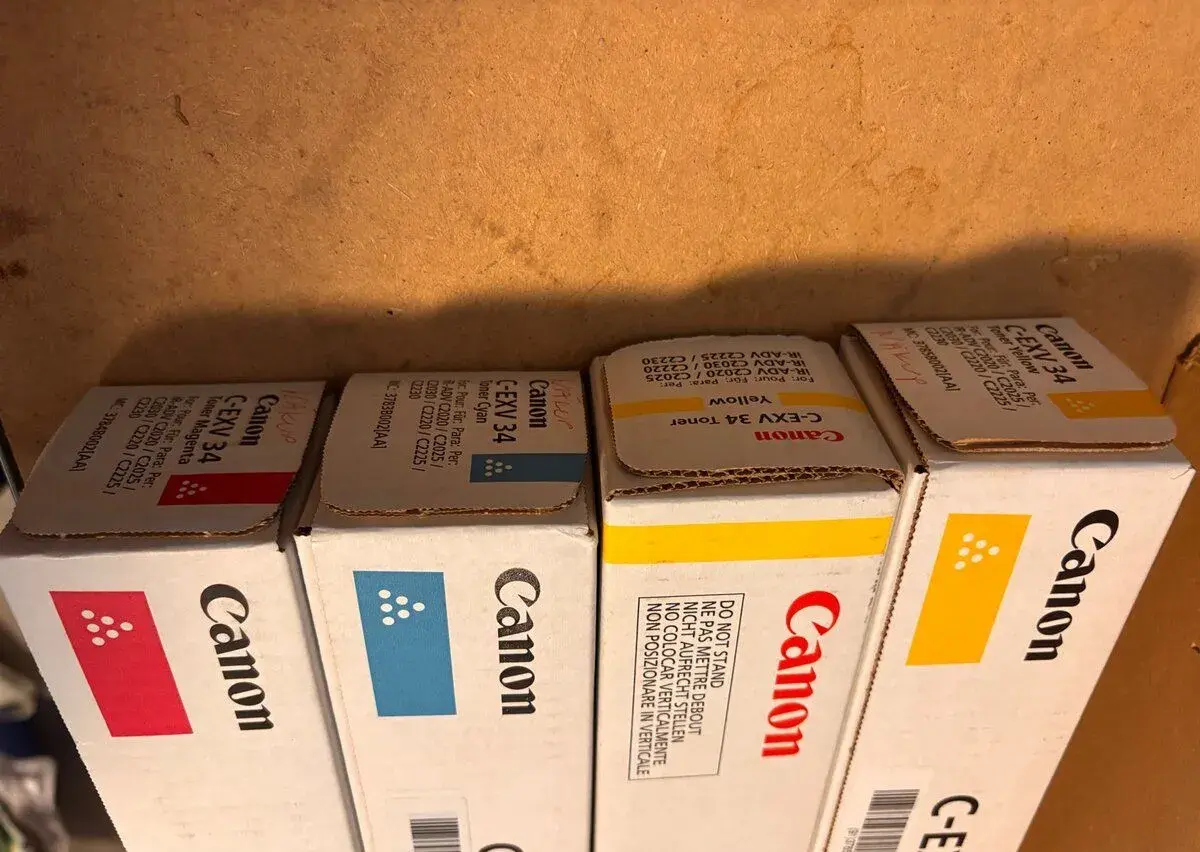 Originalne tonery do kopirky Canon C-EXV34 nove