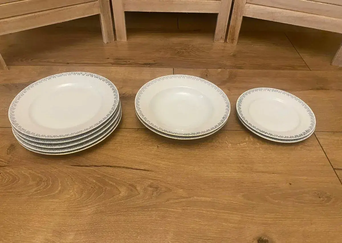 Retro porcelánové taniere MZ CZECHOSLOVAKIA