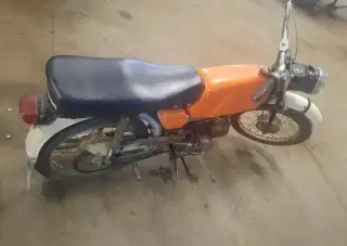 Jawa Mustang povodny stav.