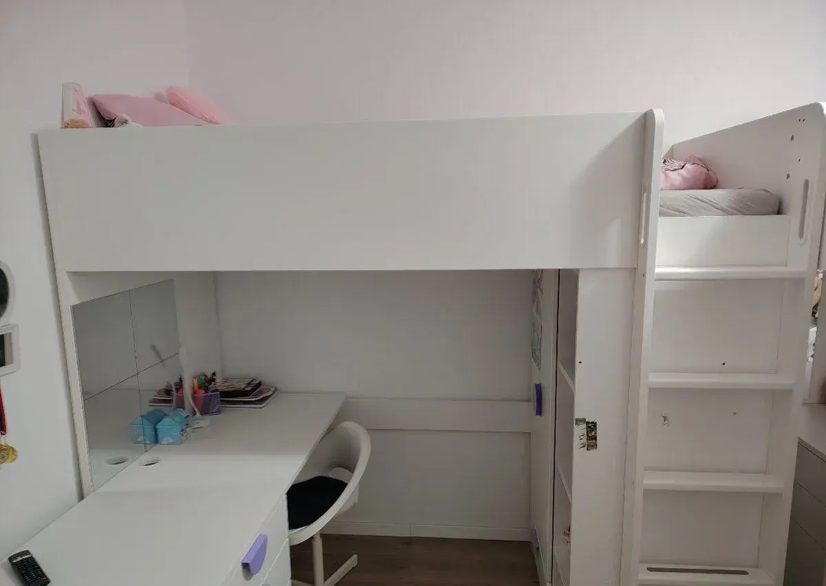 Vyvýšená posteľ 2x