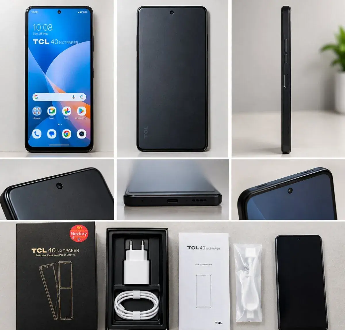 📱 TCL 40 NXTPAPER 256 GB + príslušenstvo | stav | 100 €