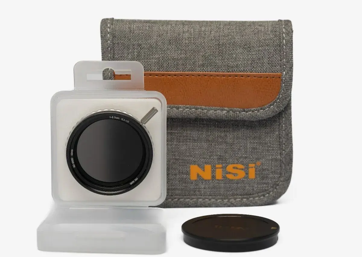 NiSi ND filter Vario 1-5 Stops 46mm True Color Pro Nano