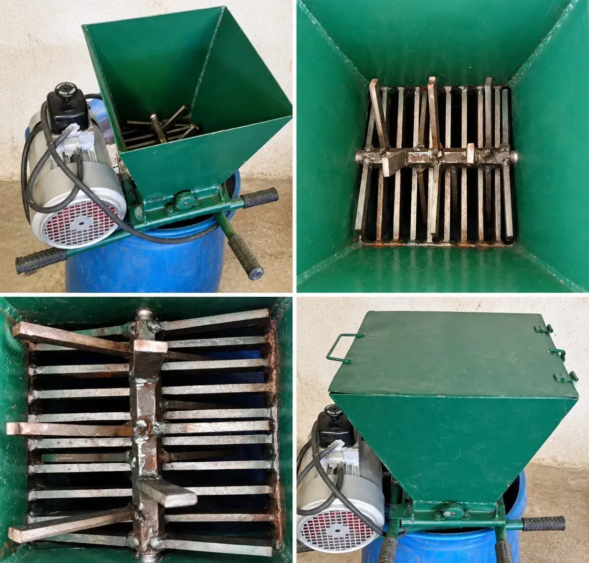Elektrický drvič ovocia 1,1 kW – NOVÝ, NEPOUŽÍVANÝ