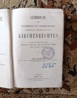 KUZMANY Lehrbuch des allgemeinen und Osterreichischen