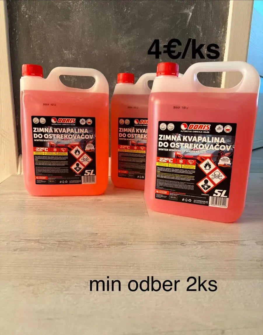 Zimná zmes do ostrekovačov 5L