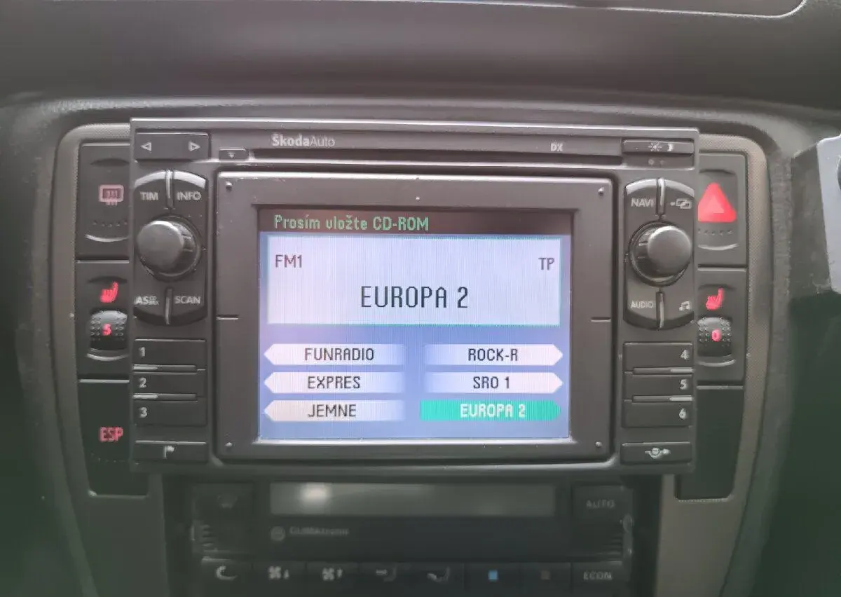 Skoda autoradio navigation