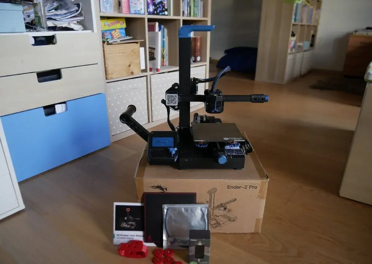 Vylepšená 3D tlačiareň Creality Ender 2 Pro