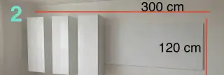 Obývačkovú stenu s chodbovou skriňou
