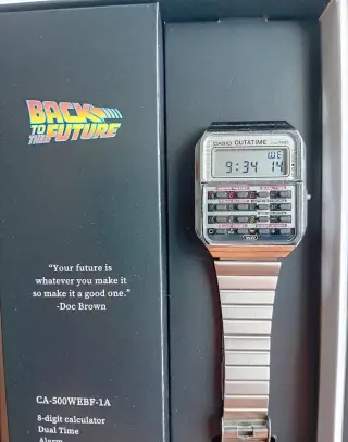 Casio Back To The Future