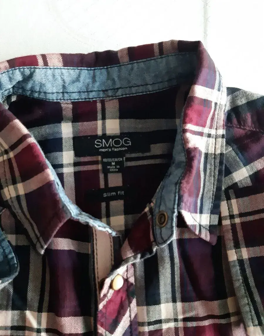 Pánske košele SMOG M slim fit - 2ks
