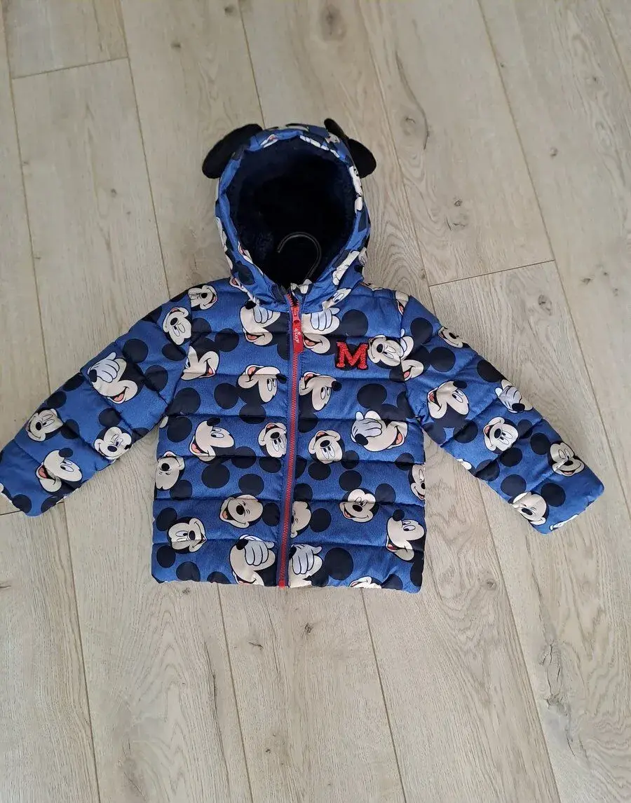 Zimná bundička Mickey Mouse na 1-2 roky
