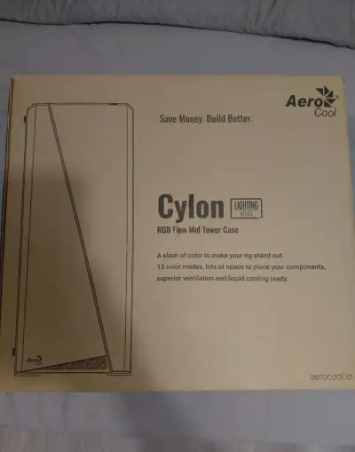 Pc skrinka Mid TowerAerocool Cylon mepoužitá
