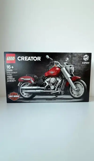 LEGO 10269 Harley-Davidson Fat Boy - NOVÉ, NEROZBALENÉ