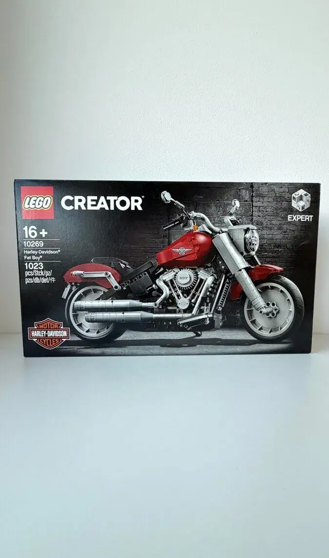 LEGO 10269 Harley-Davidson Fat Boy - NOVÉ, NEROZBALENÉ