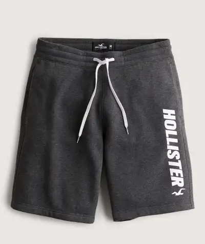 Pánske tmavosive kraťasy hollister