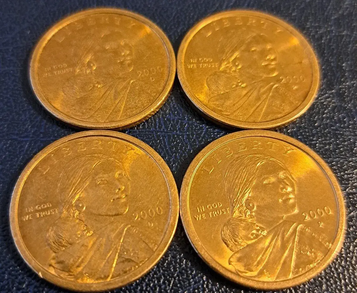 Mince dollar Indianka
