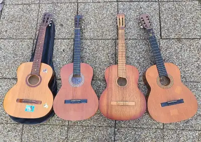 4 lacné gitary