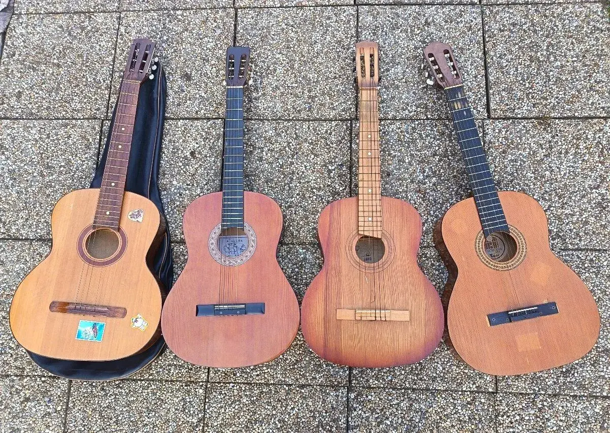 4 lacné gitary