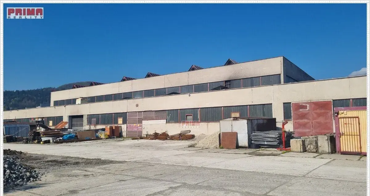 ID 2811 Predaj: Priemyselný objekt – výrobná hala 3. 077 m2