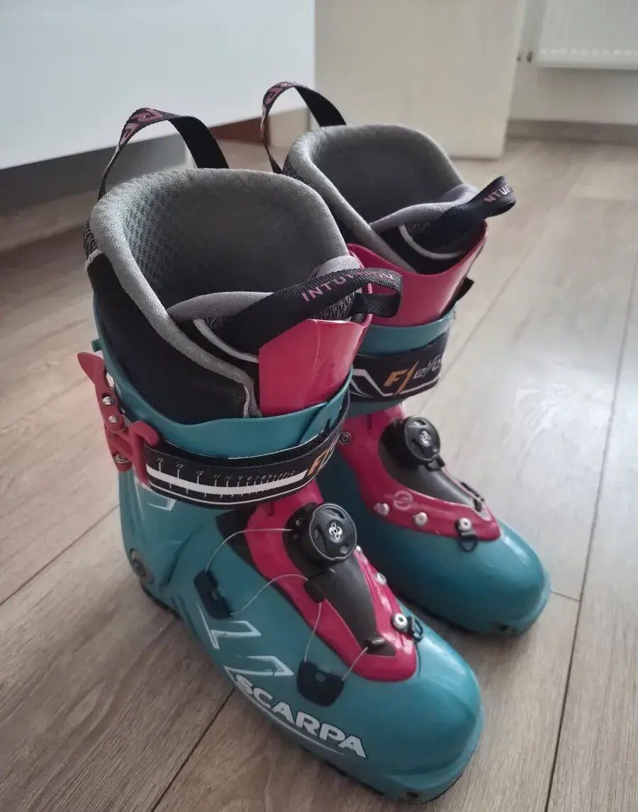 Skialpové lyžiarky Scarpa F1 Evo veľ.25