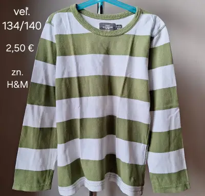 Pekné tričko H&M v. 134/140 - 2,50 €